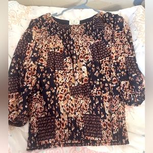 Brand ember, xl floral blouse
